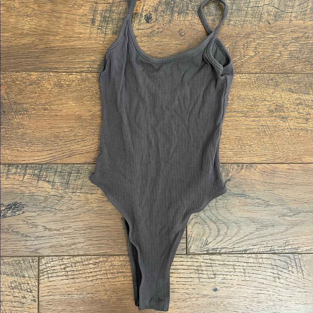 Gray Bodysuit